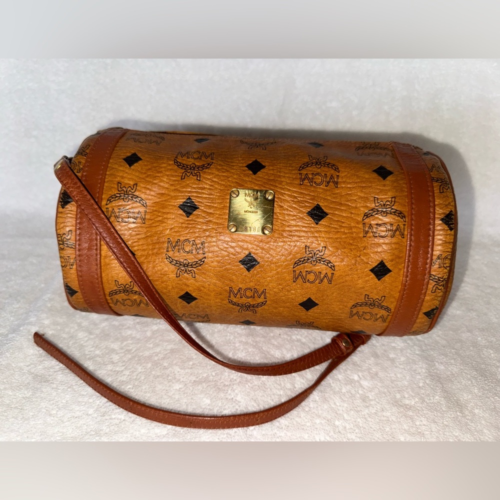 COA MCM Vintage Visetos Crossbody bag. Made in Germany.